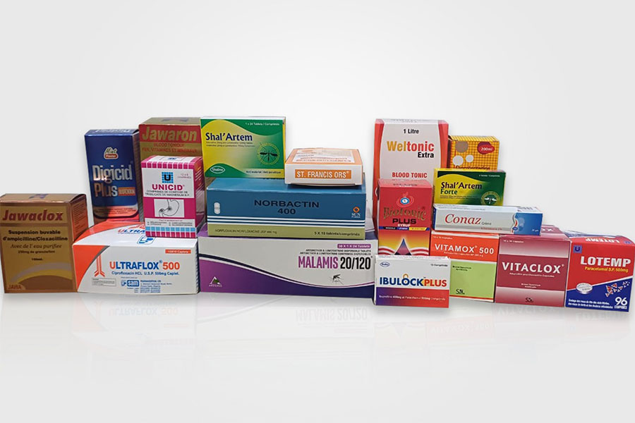 Pharmaceutical packaging photography